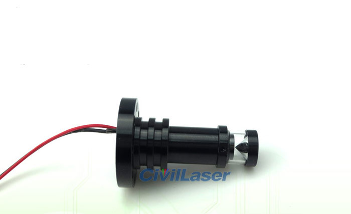 360º Omnibearing HD 레이저 모듈 635nm 20mW 빨간색 Line 24mm*36mm